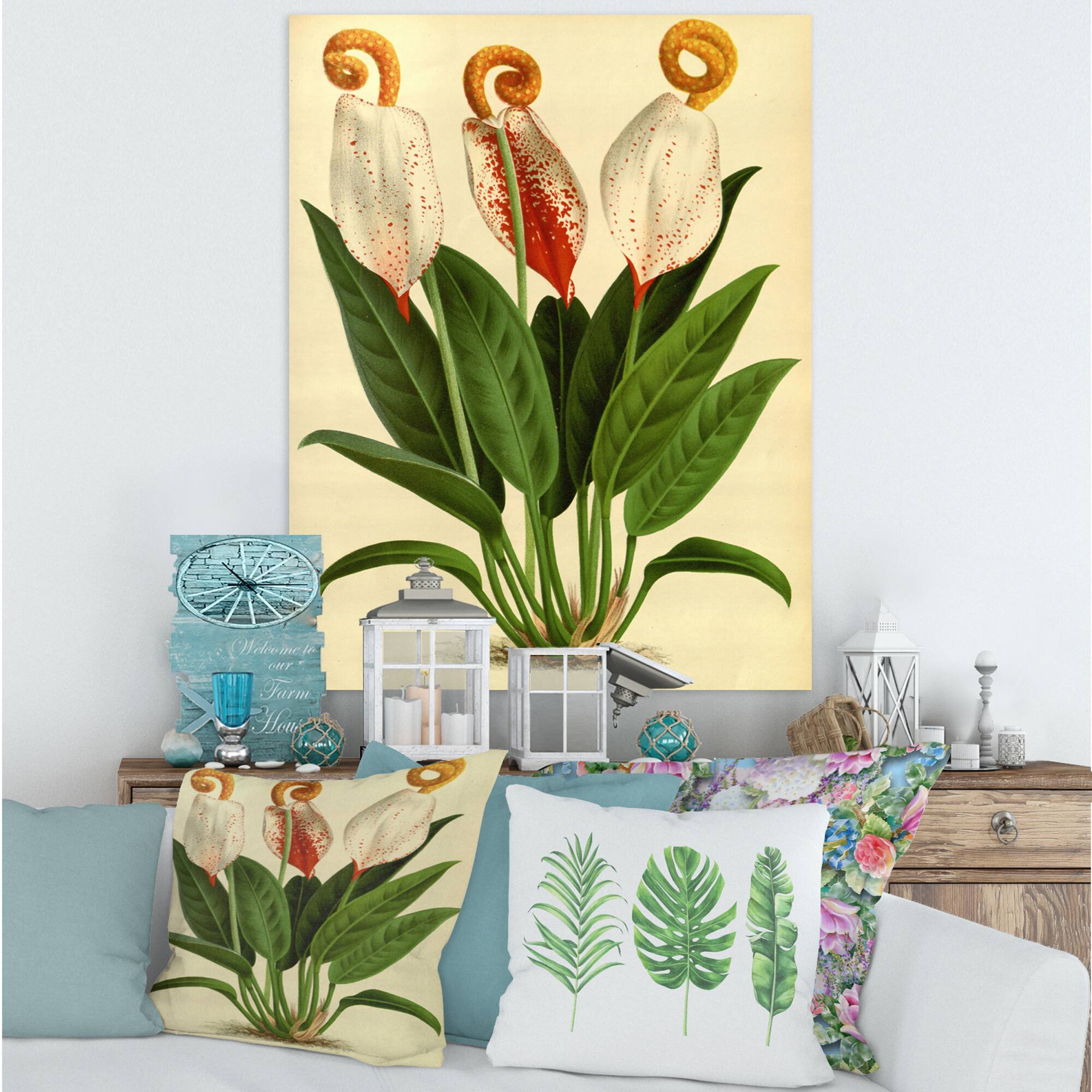 Designart - Retro Flowers I